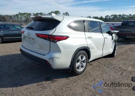 2021 Toyota Highlander Le from USA, damaged, VIN 5TDZZRAH1MS033114
